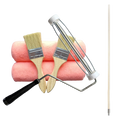 2 pack roller kit with sealer pole for applying concrete sealers, driveway sealers and concrete coatings