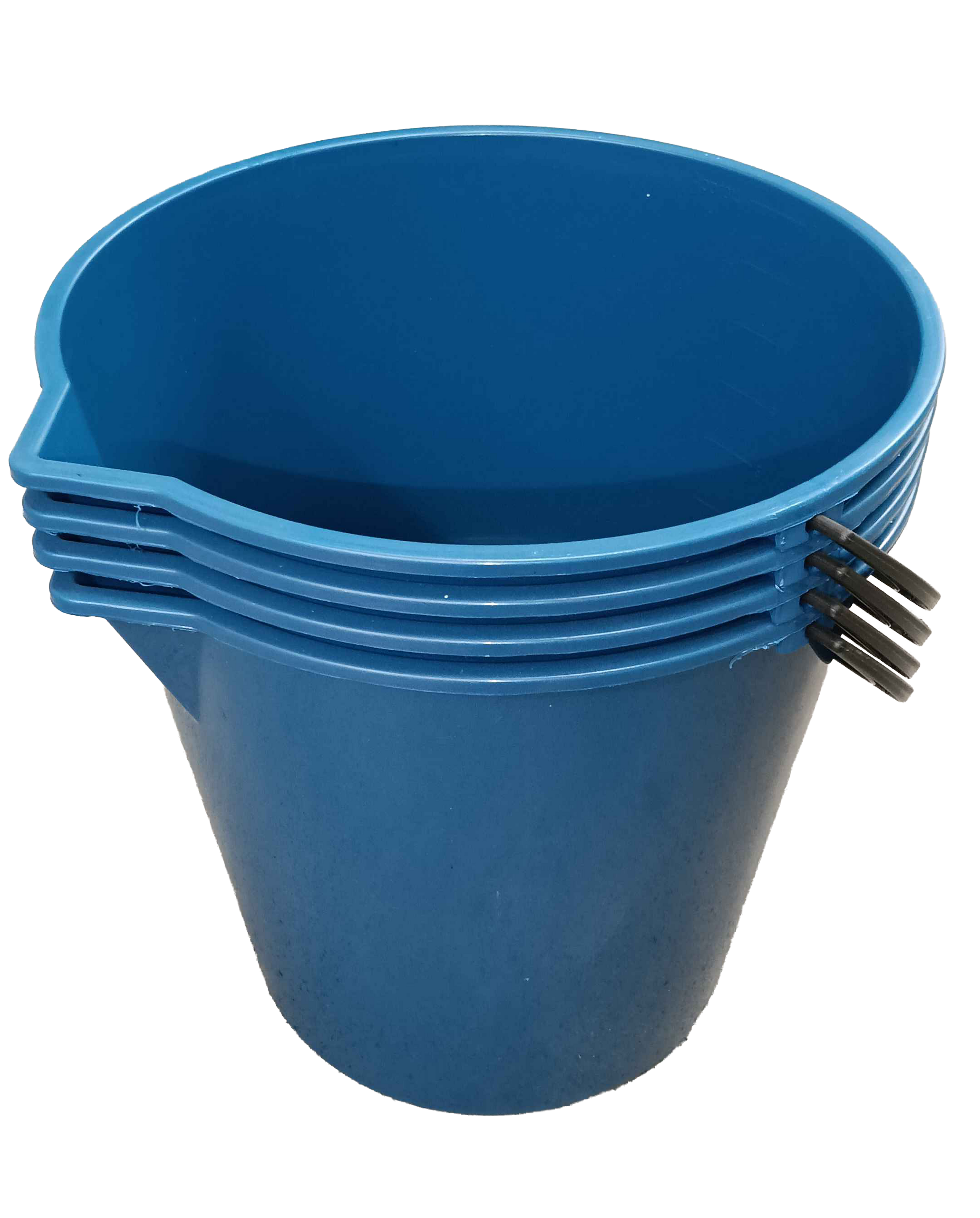 9.3L Plastic Mixing & Measuring Bucket with Pouring Spout (Random Colour)