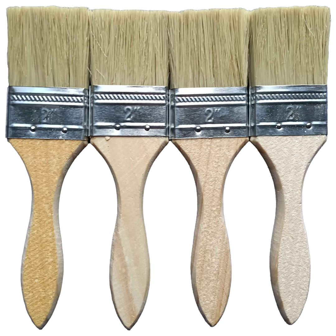 4 pack concrete sealer brushes for applying concrete sealers, coatings and paving sealers