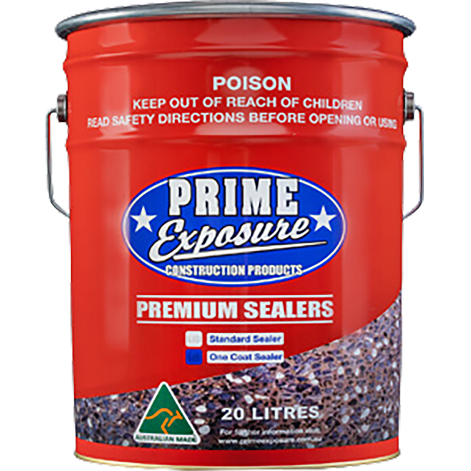 DIY one coat clear concrete sealer for protecting and enhancing driveways, paving and outdoor concrete surfaces