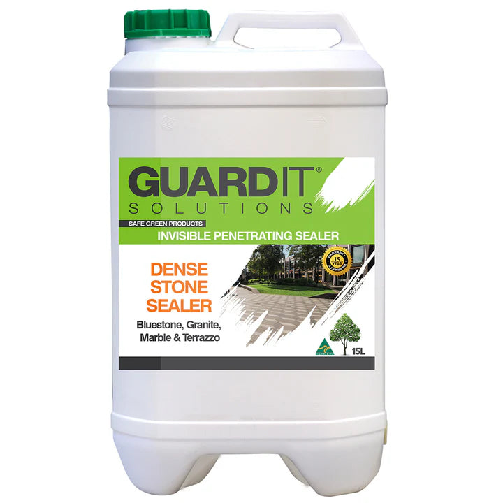 Dense stone sealer 15 litre water based sealer for protecting and sealing dense natural stone, paving and low porosity surfaces
