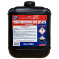 Hydrochloric acid 33 percent for concrete surface preparation, acid etching and concrete cleaning before sealing