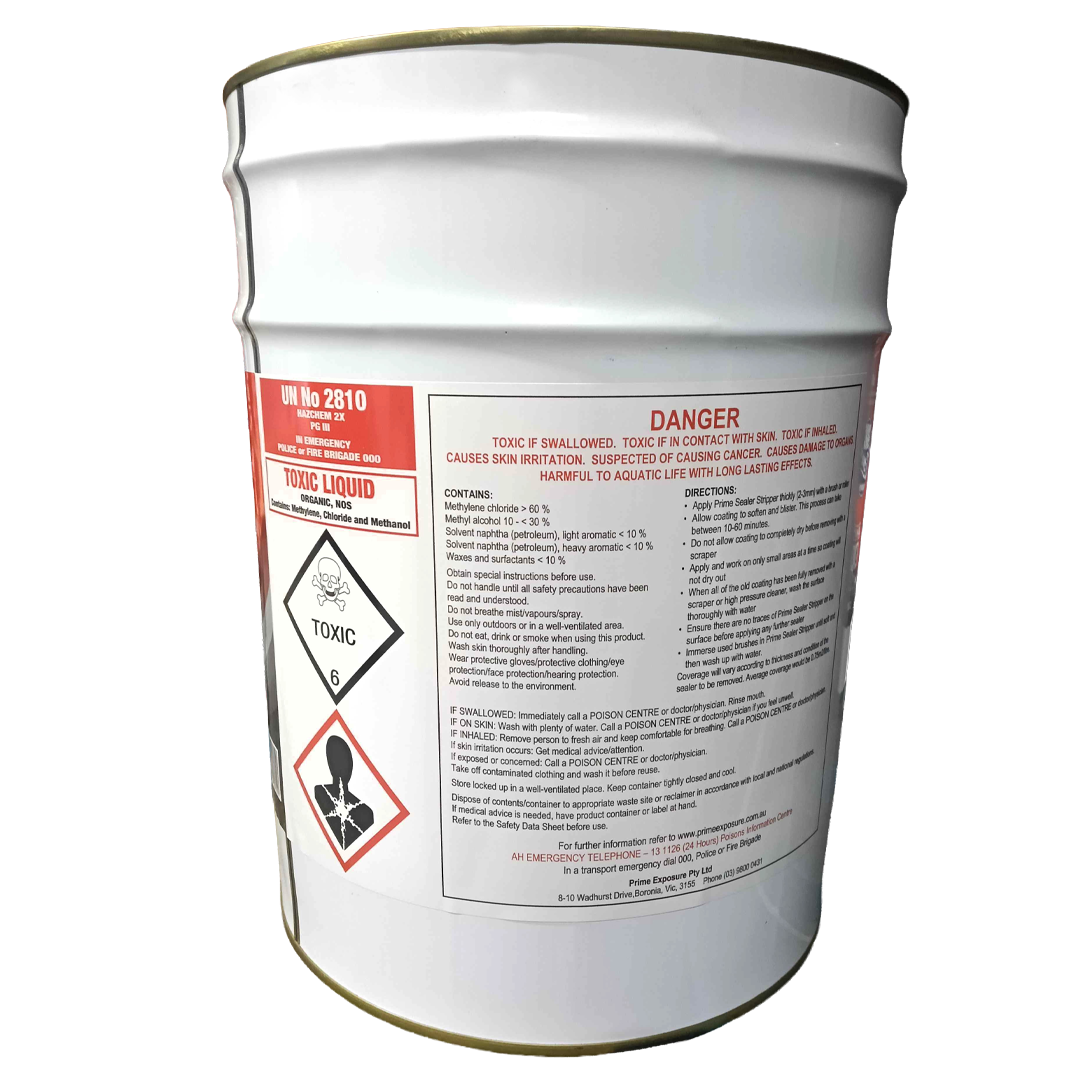 PRIME SEALER STRIPPER - Concrete Sealer Remover 20L