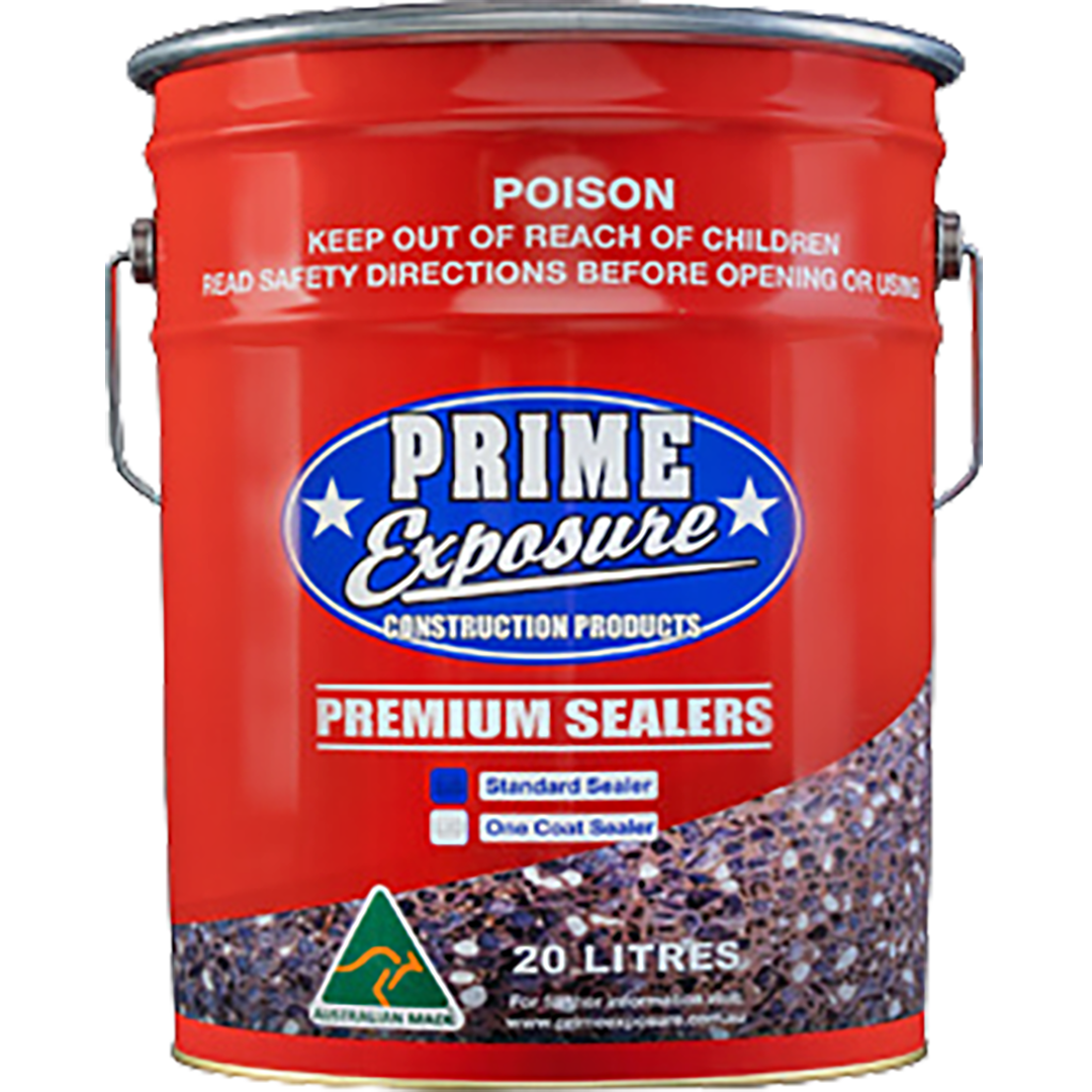 Prime Standard Clear concrete sealer for protecting and enhancing driveways, paving and concrete surfaces