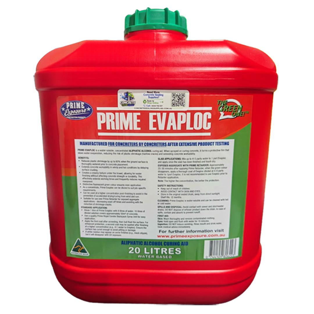 Prime Evaploc | Concrete Evaporation Retardant & Curing Aid
