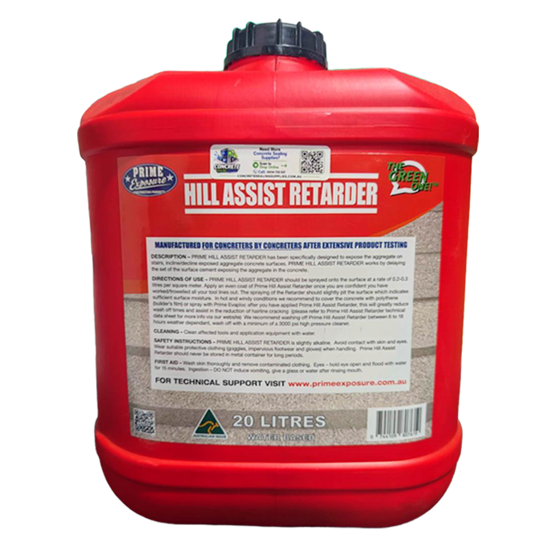 Prime Hill Assist Retarder | Exposed Aggregate Concrete Retarder