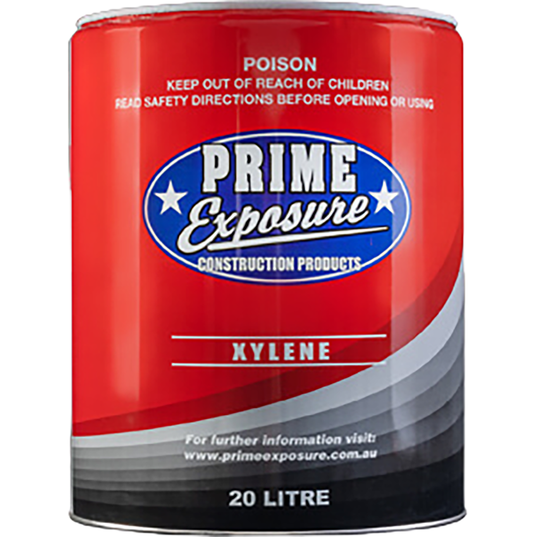 Xylene solvent blend 20L for thinning solvent based concrete sealers and assisting with sealer maintenance and rejuvenation